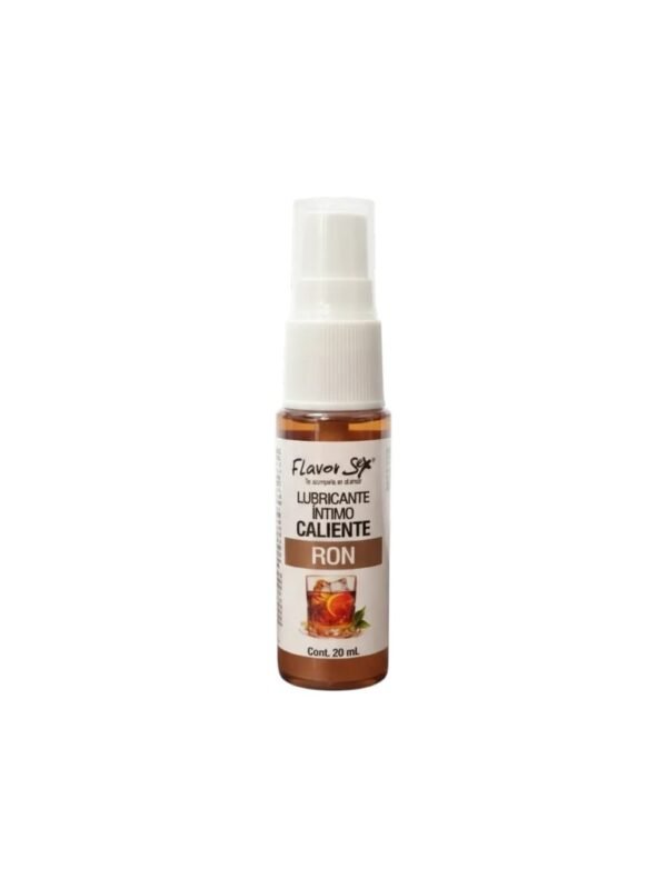 Lubricante Caliente X20ml FLavor ron